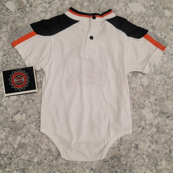 NWT Harley-Davidson Teddybear Kid's Onesie Tee & Short Set - Picture 4 of 7